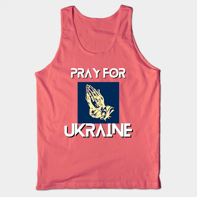 I STAND WITH UKRAINE Tank Top by Jadotdot Designs